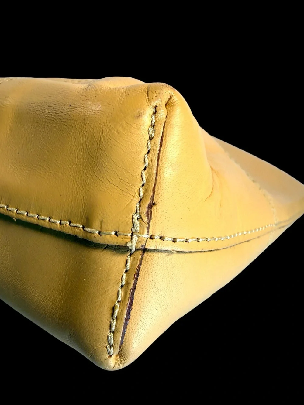 Italian Vachetta Leather Classic  Tote Bag with Shoulder Strap